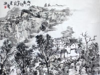 河北美协副主席颜景龙入选“2014中国画坛十大实力派画家