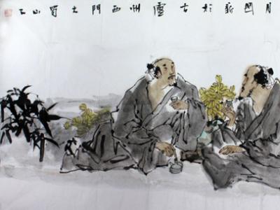 中国美术家协会理事杨国新入选“2014中国画坛十大实力派
