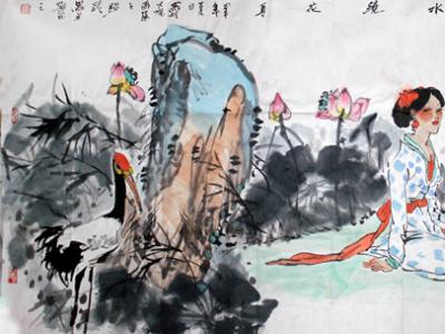 广西美协名誉主席刘绍昆入选“2014中国画坛十大实力派画