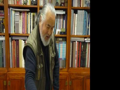 甘肃成功书画艺术研究院代表在京拜访画家蒋志鑫先生