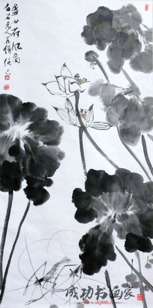 齐白石嫡传弟子设计的贺年卡被国外珍藏