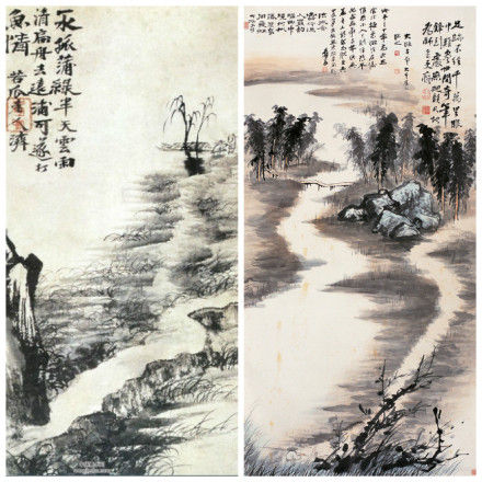 张大千模仿石涛瞒天过海骗过黄宾虹