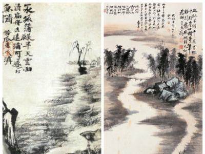 张大千模仿石涛瞒天过海骗过黄宾虹