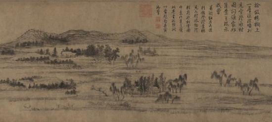 　　赵孟頫《水村图》