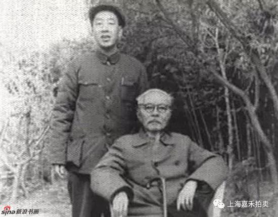 丰子恺、胡治均合影（一）