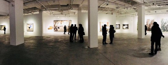 形象的链接——中国美术学院油画双年展 上海油画雕塑院美术馆展览现场