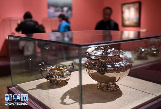 俄罗斯彼得霍夫国家博物馆馆藏文物特展在京展出