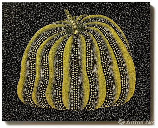 草间弥生 《南瓜》130.3x162cm