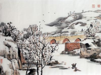 王宽山水画将亮相"第十届中国西安工艺礼品文玩艺术品收藏展览会"