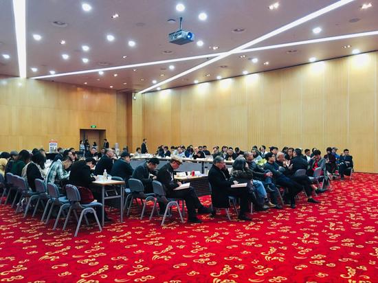 第十二届中国美术批评家年会现场