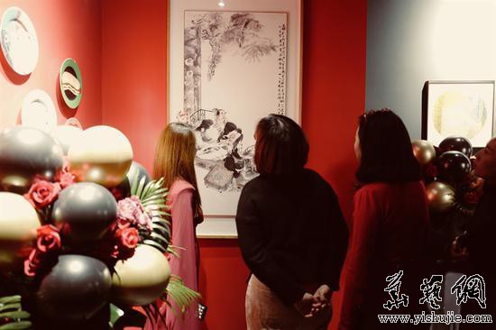 Spring新年暖场国画展暨潮流艺术展在北京展出