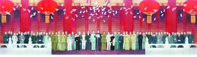 新中国美术70年——三幅画作里的开国大典