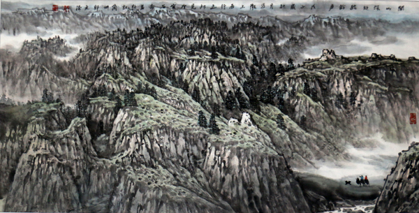 峥嵘关山  唐哉皇哉——郭文涛先生画作赏读