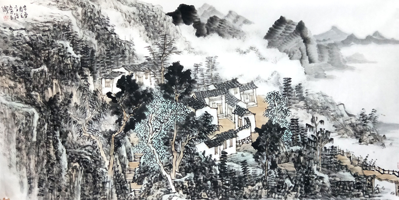 纸上烟云 胸中丘壑——方强先生作品参展“成功美术馆全国名家书画迎新春邀请展”