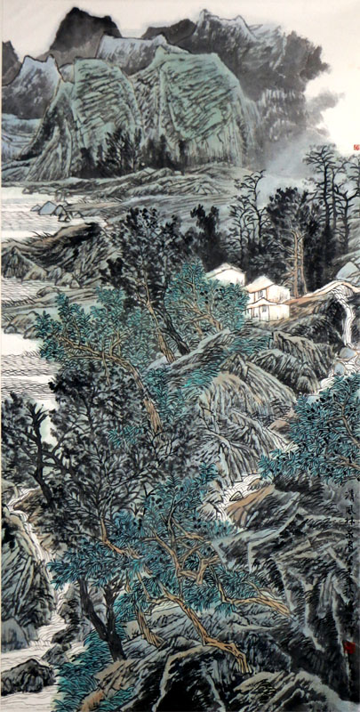 画共诗情在 性本爱家山——浅谈张复兴先生“桂林山水”画图与众不同的审美视角