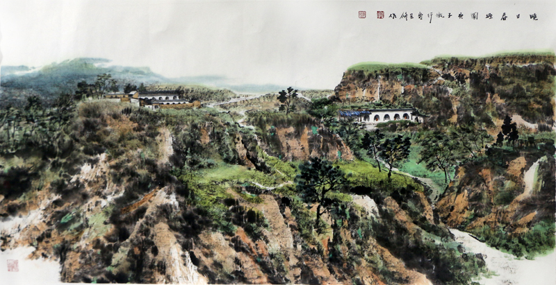 形塑高原 丘壑藏神——浅谈当代著名山水画家李呈修先生“黄土系列”画作