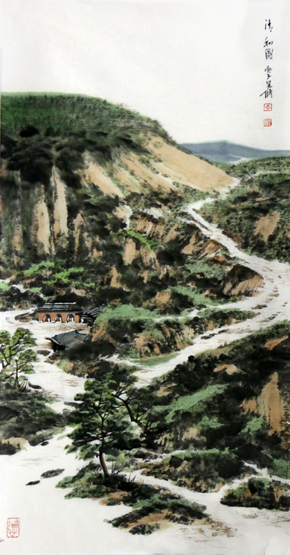 形塑高原 丘壑藏神——浅谈当代著名山水画家李呈修先生“黄土系列”画作