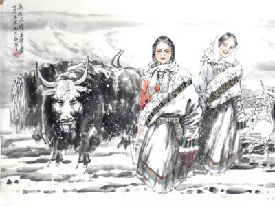 情系藏乡  画蕴时代——成功美术馆馆藏甘肃画院副院长毛志成佳作欣赏
