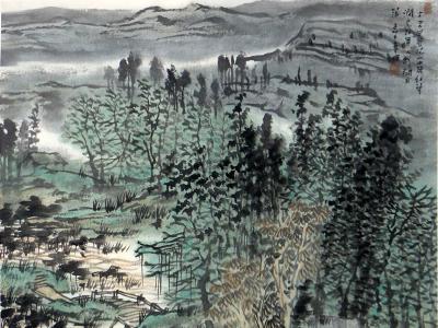 群籁虽参差 适我无非新——赏读桂林画院秦晖先生山水作品（《西部成功书画家》刊载）有感