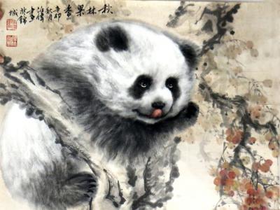 憨态可掬 惟妙惟肖——任伟先生国宝熊猫画作（成功美术馆馆藏）赏读