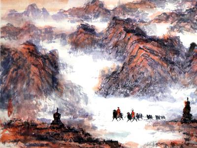 溢彩成趣 丘壑内营 ——陇上绘画名家董兆俭先生画作（《西部成功书画家》刊载）浅析