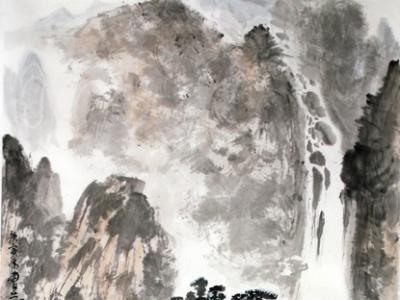 水墨藏山水气象——曹志平山水画将在《西部成功书画家》刊载