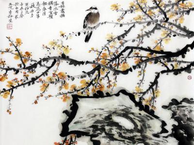 笔蕴文气 梅图清新——莱芜市美协主席李梅莹先生作品（《西部成功书画家》刊载）赏析