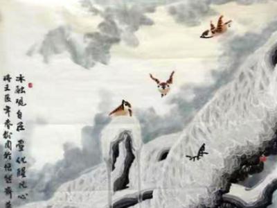 水墨轻盈 冰雪晶莹——李树周山水画在《西部成功书画家》刊载
