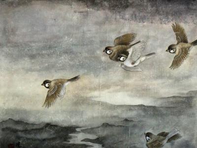 工画辟新境 鸟雀筑家园 ——甘肃省工笔画协会主席李建民先生作品（《西部成功书画家》刊载）赏析