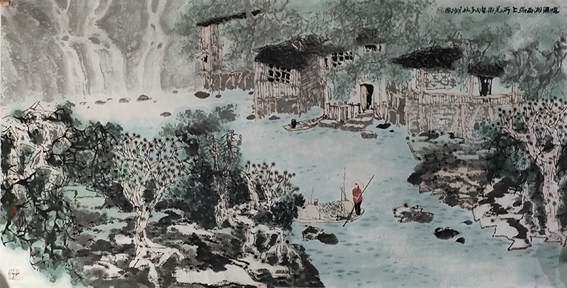 取象天地间 写真笔墨中——浅析著名山水画家程振国先生画作（《西部成功书画家》刊载）的艺术创构