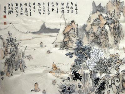 笔墨精练 山水清幽——《西部成功书画家》刊载当代画家裴开元先生作品赏析