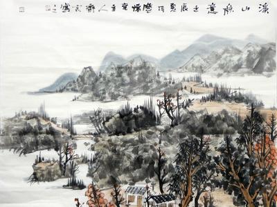 胸怀山水 笔墨生情——《西部成功书画家》刊载河南省国画院副院长齐言画作浅析