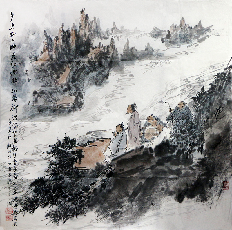 笔墨恣情 画境逍遥——当代著名山水画家顾平先生画作（《西部成功书画家》刊载）赏读