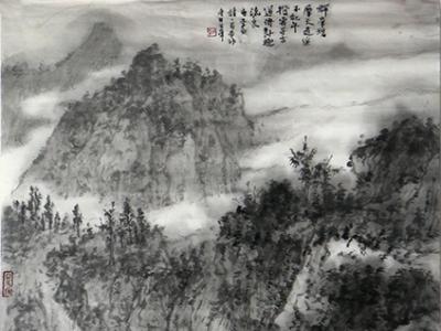 苍茫寄遐思 幽邃蕴生意——中美协理事石峰先生画作（《西部成功书画家》刊载）赏读