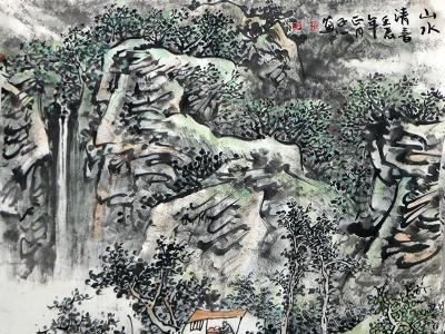 笔勒山水骨 彩赋自然情——《西部成功书画家》刊载当代山水画家邢子一先生作品赏析