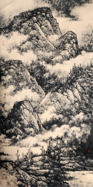 张充吕山水画张充吕山水画